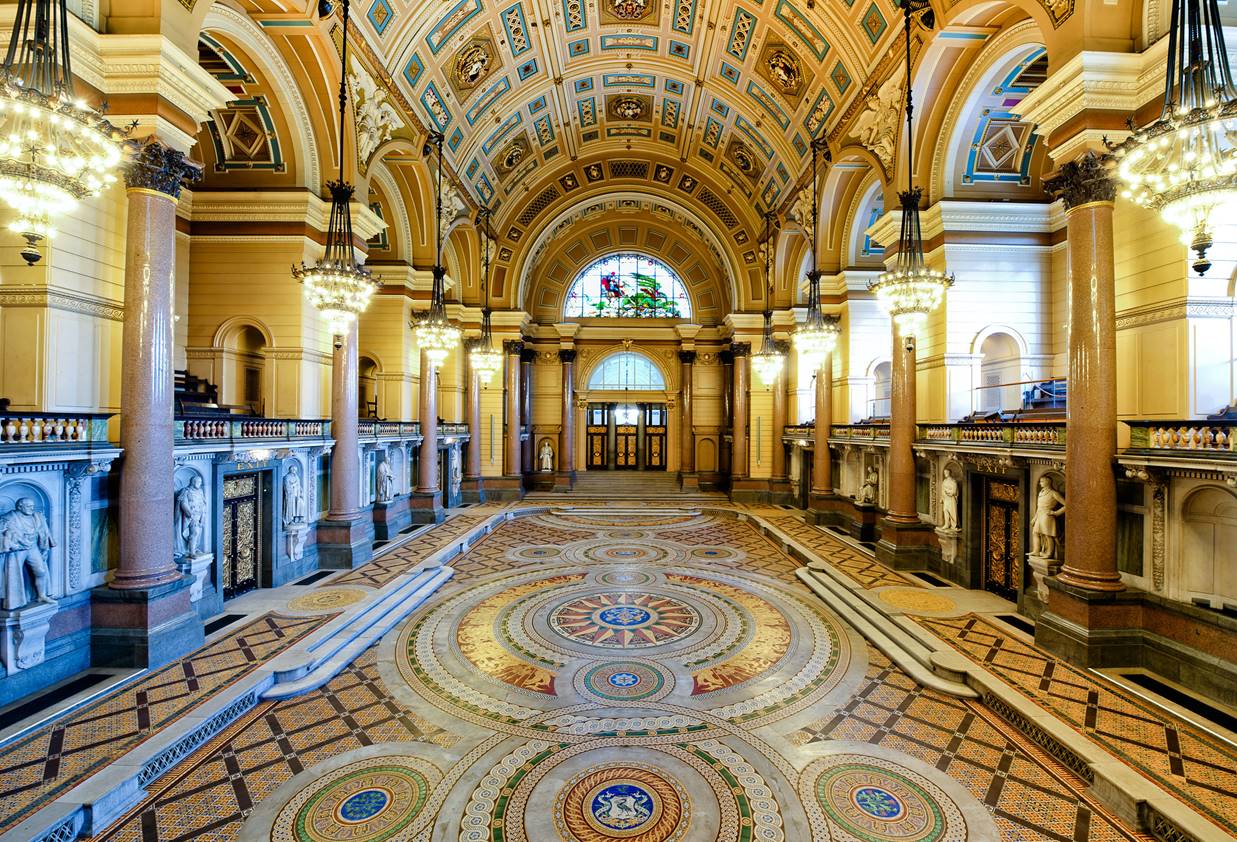 Minton Tile Floor Reveal