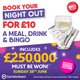 £10 Bingo Night Out 28/06 - Buzz Bingo Liverpool Wavertree