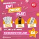 Spring Fling Tickets - Buzz Bingo Liverpool Wavertree 18/04