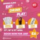 Spring Fling Tickets - Buzz Bingo Widnes 19/04